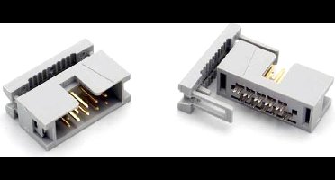 10-Pin 2x5 Male IDC Flat Ribbon Box Header 2.54mm Pitch Connector