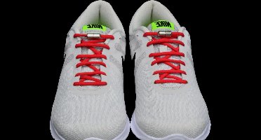 *** Elastische Veters - schoenveters - Niet meer strikken - Rood - van Heble® ***