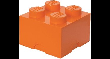 Lego - Opbergbox Brick 4 - Polypropyleen - Oranje