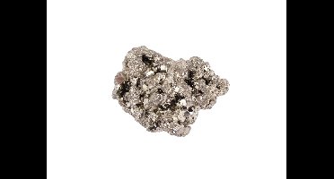 Pyriet Ruw / Onbewerkt - Stuk van ca. 140gr - ca. 6x4x3,5cm - Individueel Gefotografeerd