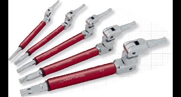 Kraftwerk-3627 5-delige XZN-dubbele gewrichtssleutelset