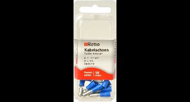 Ratio Kabelschoen Bullet stekker 1,5-2,5mm² - Blauw - 10st in blister