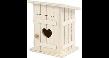 CC Triplex Toilethuis l: 8cm b: 6,5cm