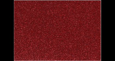 CC Opstrijkfolie Rood 14x21 cm 1 vel