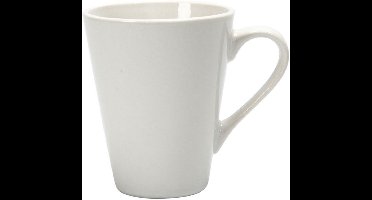 CC Porseleinen Mok h:10 cm Wit