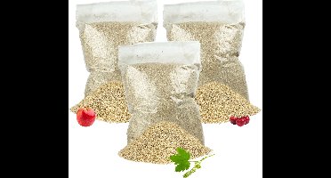 Rookmot Assortiment - 3x 4L - Appel - Kers - Beuken - Rookhout