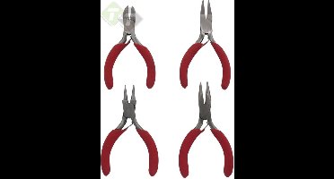 Tangenset micro, 4 delig, Tangen set mini, Höfftech