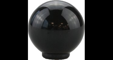 Lowander meubelknop rond 29mm - Kastknop | Deurknop - Zwart