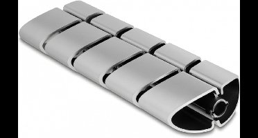 Montagelement voor kabelkanaal 75 x 45 mm 5 stuks zilver