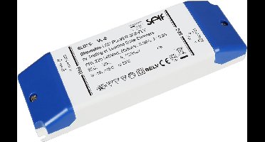 Self Electronics SLD75-12VL-E LED-transformator Constante spanning 75 W 1 - 6.25 A 12 V/DC Dimbaar, Geschikt voor meube