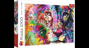 Trefl Trefl 1000 - Kleurrijke leeuw