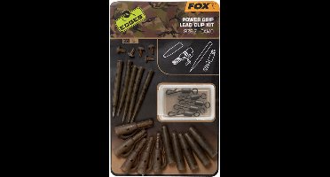 FOX Edges Camo Power Grip Lead Clip Kit - Loodsysteem