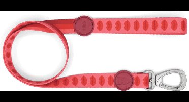 Morso - Hondenriem - Gerecycled - Lipstick Roze - 120X1.5 cm