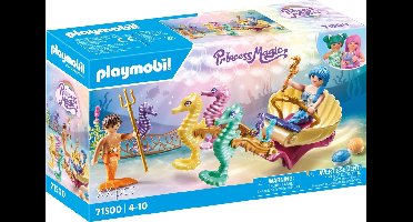 PLAYMOBIL Princess Magic Zeemeermin zeepaard koets - 71500
