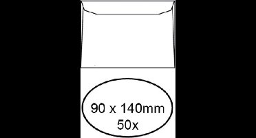 Envelop quantore visitekrt 90x140 95gr wt | 20 stuks