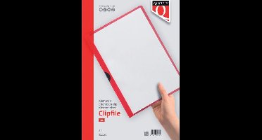 Klemmap quantore 3mm rood | 5 stuks