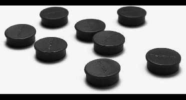 Scritto® Witboard Magneten Set 2 cm Zwart - Syna MAGNETS20BLACK