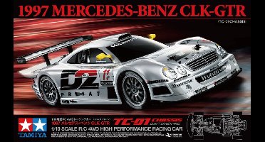Tamiya Modelbouwpakket Auto - 58731 Mercedes-Benz CLK-GT-R 1997 TC-01 met Certificaat RC Plastic - 1:10 -