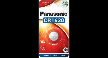 Panasonic CR1620 Lithium 3V Lithium Batterij Knoopcel 12 stuks