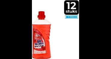At Home Allesreiniger Floral Sweetness 1 liter - Voordeelverpakking 12 stuks