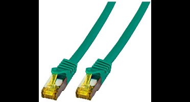 CAT6a sFTP kabel 15 meter Groen