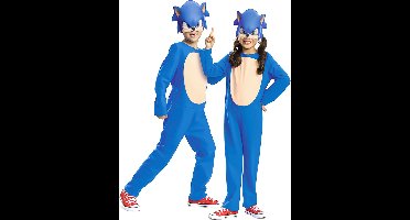 Vegaoo - Basis Sonic vermomming voor kinderen