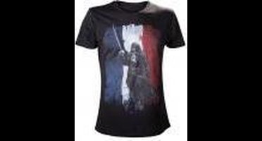Assassins Creed Unity Tricolore Black T-Shirt - L