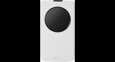 LG Quick Circle Case CCF-550 - Hoesje voor LG L Fino - Wit