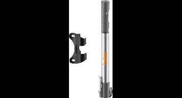 Icetoolz Mini-fietspomp Veloagile Aluminium Zilver