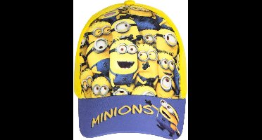 Minions Pet - Cap - Geel - maat 52 cm (2-4 jaar)