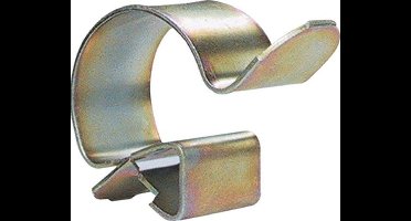 JMV spantklem, doos a 100 stuks, voor buis 15-21mm, flensdikte spant 2-7mm