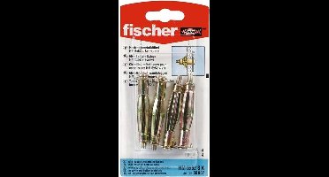 Fischer Hollewandplug HM 5 x 52 SK - 4 Stuks