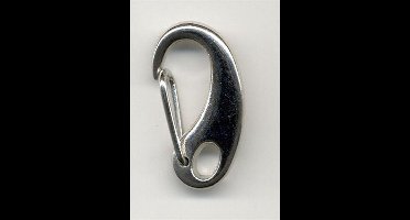 5 Sluitingen - 17x32mm - Zilver