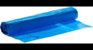 70x110cm 500st afval vuilnis zakken 120liter MDPE 70x110cm blauw T20 120 liter 500st (456116)