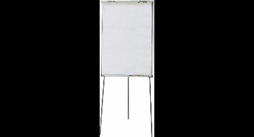 Magnetoplan Flipchart Junior SP - 66x95cm - Wit - staal - drie-plunderende statiefhoogte verstelbaar