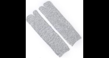 Hiden - Japanse Sokken - Tabi - Teen sokken - Unisex - Maat One size - Grijs