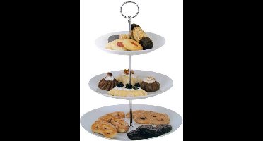 Excellent Houseware etagere - 3 laags - porselein