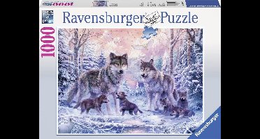 Ravensburger puzzel Arctische wolven - Legpuzzel - 1000 stukjes