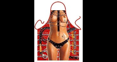 Benza Schort I'm your Slave vrouw - Sexy/Leuke/Grappige/Mooie Keukenschort