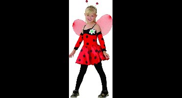 Lieveheersbeestjeskostuum voor meisjes - Verkleedkleding - 134/146