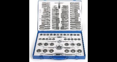 110-delige Tap-en snij set (Metrisch,BSW,BSF)