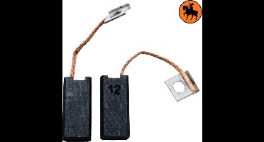 Koolborstelset voor Bosch GSC 3,5 - 6,3x10x21,5mm - Vervangt 1.607.014.126