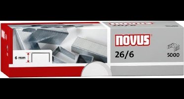 nietjes Novus 26/6 light doos a 5000 stuks