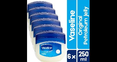 Vaseline Petroleum Jelly | 6 x 250 ML | XXL Voordeelverpakking