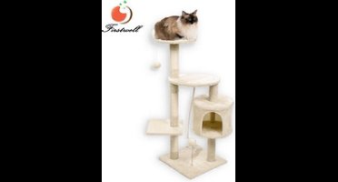 Topmast Krabpaal Klimpaal - MONTREAL - Beige - 40 x 40 x 112 cm
