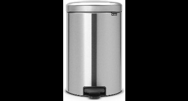 Brabantia NewIcon Prullenbak - 20 liter - Matt Steel