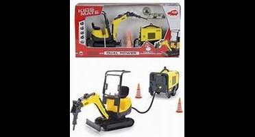 Dickietoys wegwerkzaamheden materiaal.dual power