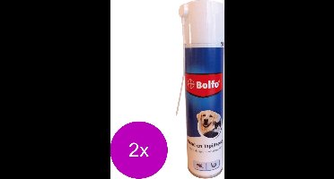 Bolfo Mand En Tapijtspray - Anti vlooienmiddel - 2 x 400 ml