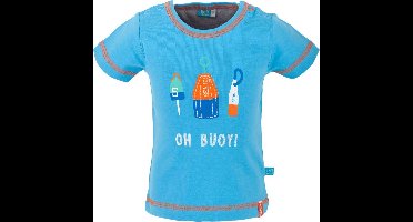 lief! Jongens T-shirt - Alaska Blue - Maat 62