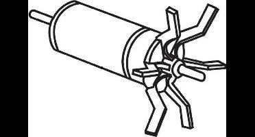 Eheim Pomprad Compact Pomp 1001 per stuk